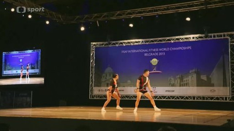 Aerobik - MS ve sportovním aerobiku 2013 Bělehrad