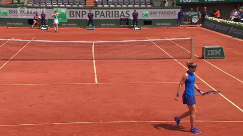 French Open 2016 - Barbora Strýcová - Agnieszka Radwanská