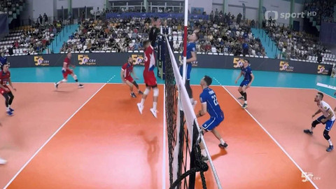 Zlatá evropská volejbalová liga - Slovensko - Česko