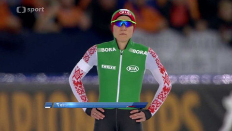 ME v rychlobruslení 2017 Nizozemsko - Závod žen na 1000 m