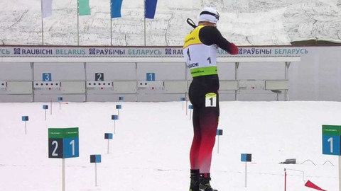 ME v biatlonu 2019 Bělorusko - Stíhací závod mužů na 12,5 km