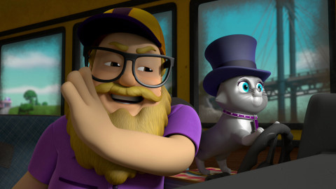 Tlapková patrola - Tlapky zachraňují vyhlídkový autobus / Tlapky zachraňují půlnoc v muzeu