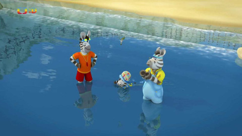 Zou - Zou se učí plavat