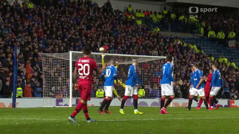 Evropská liga UEFA - Glasgow Rangers - Bayer 04 Leverkusen