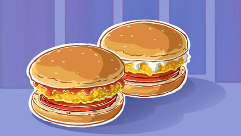 Vaření? Hra pro děti! - 35/39 Fishburger