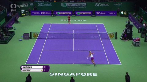 BNP Paribas WTA Singapur 2015 - Petra Kvitová (CZE) - Angeligue Kerberová (DEU)