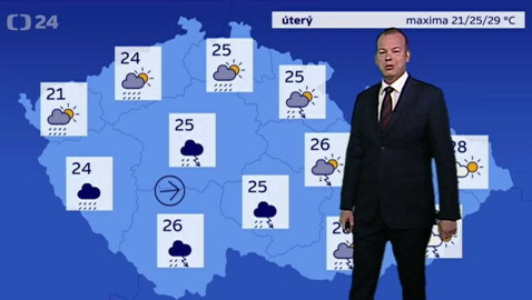 Předpověď počasí - 5. června 2017 17:54
