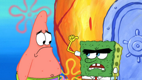 SpongeBob v kalhotách - Drsná vrstva / Červ v hlavě