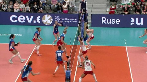 Zlatá evropská volejbalová liga - Česko - Bulharsko