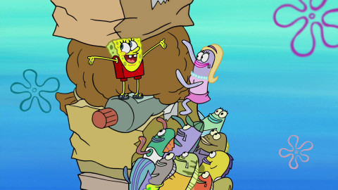 SpongeBob v kalhotách - Skok mořem vzhůru / Vloupání za lahví