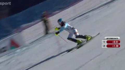 MS v alpském lyžování 2015 USA - Slalom - ženy (1. kolo)