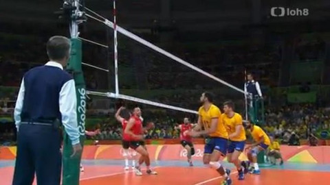 XXXI. letní olympijské hry 2016 Rio de Janeiro - Volejbal: Brazílie – Kanada (muži)