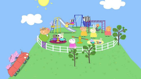 Prasátko Peppa - Práce na silnici