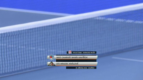 Stolní tenis - SKST Charvát Baník Havířov - DTJ Hradec Králové