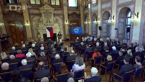 Stříbrné medaile Senátu - Slavnostní předání Stříbrných medailí předsedy Senátu 2022