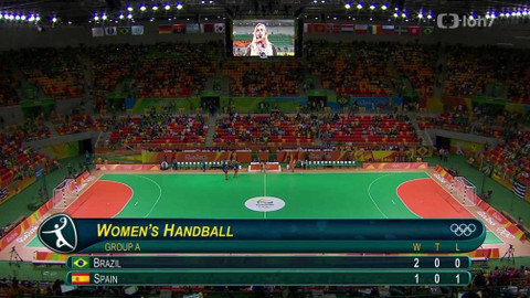 XXXI. letní olympijské hry 2016 Rio de Janeiro - Házená: Austrálie - Španělsko (ženy)