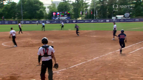 ME v softballu mužů 2025 Česko - Dánsko - Česko