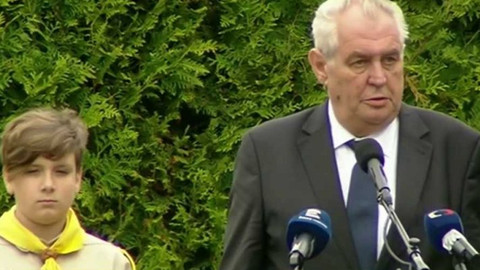 Pietní akt k výročí vyhlazení obce Lidice - Pietní vzpomínka k 74. výročí vyhlazení Lidic