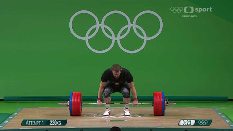 XXXI. letní olympijské hry 2016 Rio de Janeiro - Vzpírání: do 94 kg (muži)