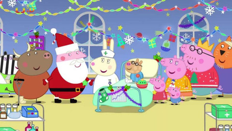 Prasátko Peppa - Vánoce v nemocnici
