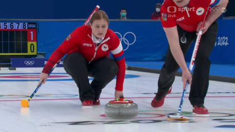 XXIV. zimní olympijské hry 2022 Peking - Curling: Česko - Austrálie