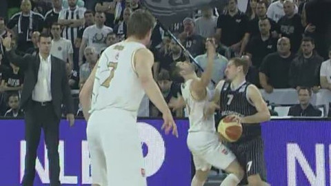 Basketbal - Partizan mt:s Bělehrad - Union Olimpija Lublaň