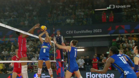 ME ve volejbalu žen 2023 - Itálie - Francie