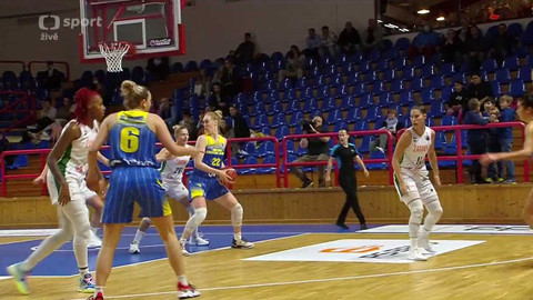 EuroCup v basketbalu - BK Žabiny Brno - Mithra Castors Braine