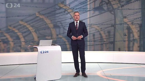 90’ ČT24 - Spory o důvěru v justici - Připomínka památky obětí holocaustu
