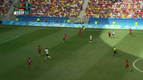 XXXI. letní olympijské hry 2016 Rio de Janeiro - Fotbal: Portugalsko - Německo (muži)