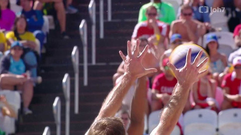 XXXI. letní olympijské hry 2016 Rio de Janeiro - Plážový volejbal: Kanada - Kuba (muži)