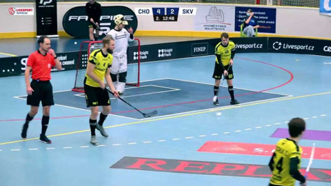 Livesport Superliga - FAT PIPE Florbal Chodov - TJ Sokol Královské Vinohrady