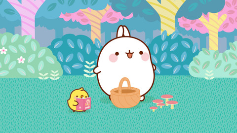 Molang - Jak se do lesa volá...