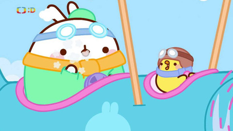 Molang - Letecká akrobacie
