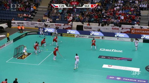 MS ve florbalu 2017 Slovensko - Česko - Švýcarsko