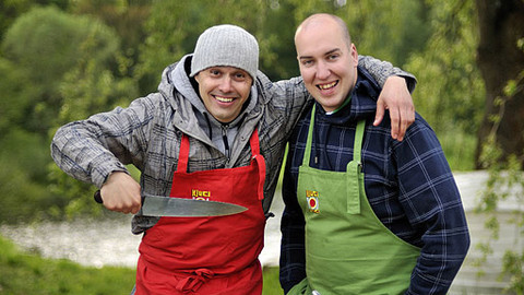 Kluci v akci - Ryba domácí na grilu