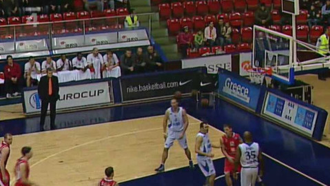 EuroCup v basketbalu - Turk Telekom Ankara - ČEZ Basketball Nymburk