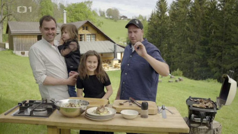 Kluci v akci - Krkonošské grilování