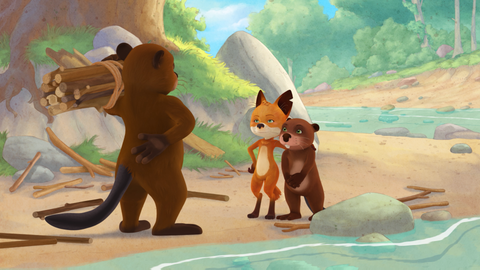 Pan Jezevec a paní Liška - 19/52 Biva má poklad