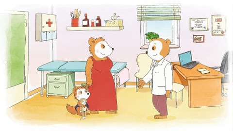 Bobo - 14/26 Bobo u dětského doktora