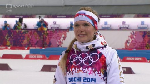 XXII. zimní olympijské hry 2014 Soči - Biatlon: 12,5km závod s hromadným startem - ženy