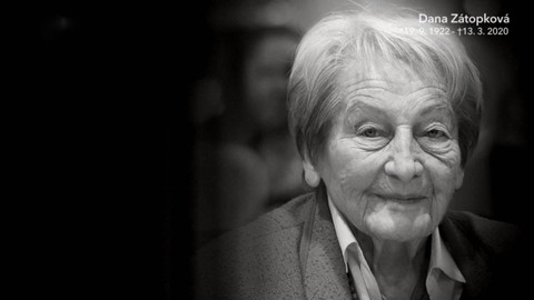 Poslední rozloučení s Danou Zátopkovou