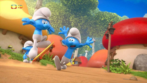 Šmoulové 3D - 39/52 Šmouloboardy