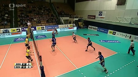 Volejbal - Volejbal Brno – VK Karbo Benátky nad Jizerou