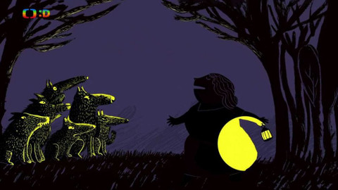 Pohádky z výše stromové chýše - Róza-Luna a vlci