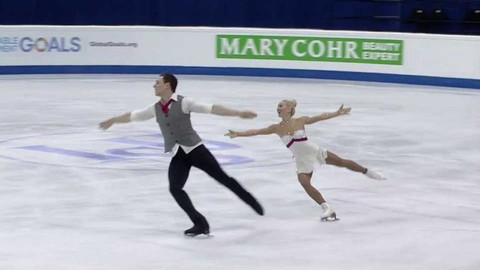 ME v krasobruslení 2016 Slovensko - Sportovní dvojice - krátký program