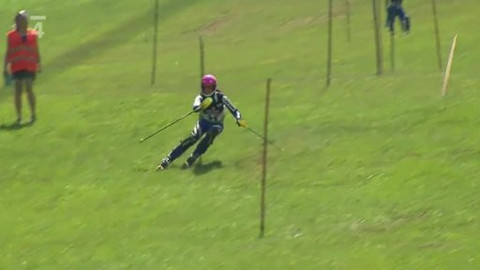 Lyžování - SP v travním lyžování 2012 Česko