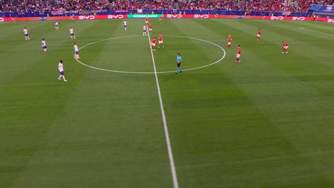 UEFA EURO 2024 Německo - Pohled shora: Rakousko - Francie