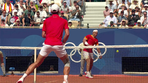 XXXIII. letní olympijské hry 2024 Paříž - Tenis: Novak Djokovič - Rafael Nadal