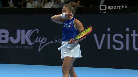 Billie Jean King Cup - Itálie - Ukrajina